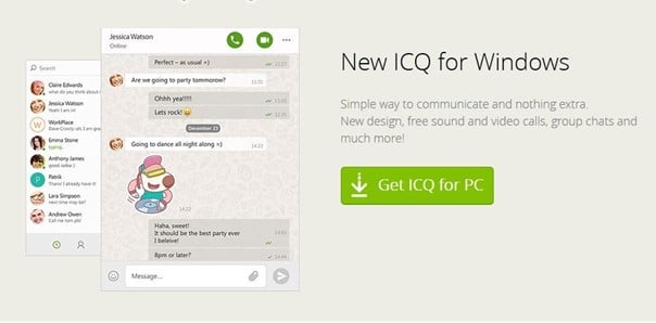 New ICQ for Windows