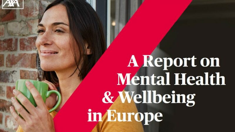 AXA report on mental health & welbeing in Europe