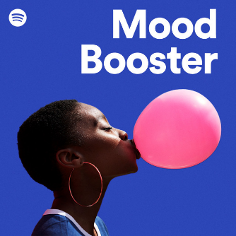 Spotify logo Black woman bubble gum